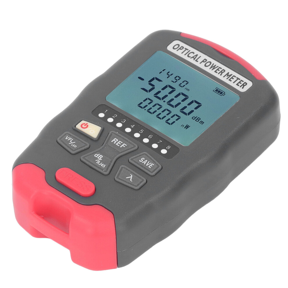 30Km Fiber Optic Power Meter Vfl Tester -50 To +26Dbm 8471328452741