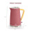 Swan Swan Nordic Fuschia Rose Kettle Toaster Breadbin Canisters Kitchen Set 8