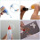 4 pieces 10 ml empty bottles with needle tip 5