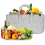 Fireplace Felt Storage Bag Basket spaper Stand Burning Bag, Felt Foldable Burning Holder Basket 2