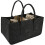 Fireplace Felt Storage Bag Basket spaper Stand Burning Bag, Felt Foldable Burning Holder Basket 4