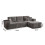MN Furniture (Grey) Modern Smart Left/Right Corner Sofa in a Box 4