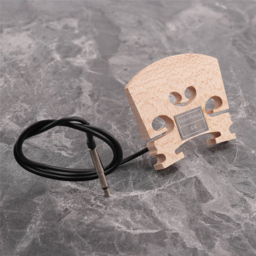 1Pcs Violin Bridge with Internally Mounted Piezo Pickup 1