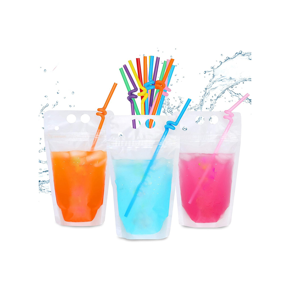 Markenlos 100Pcs 16Oz Drink Pouches For Adults - Drink Pouches