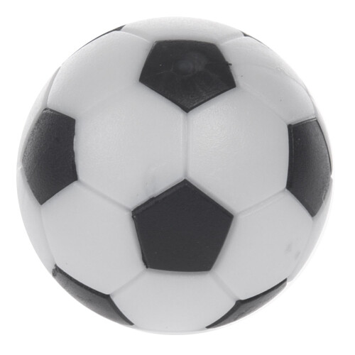 5x Plastik 32 mm Indendørs Bordfodbold Udskiftning Sort + Hvid 1