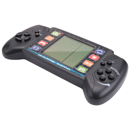 Handheld 3.5in LCD Brick Game Player with Built-in 23+26 Games(Black) 2