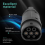 EVSE EV Adaptor 32A J1772 Type 1 to Type 2 Plug EV Adapter 6