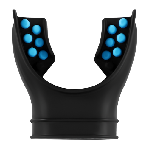 Snorkelmundstykke Regulator Universal Silikone Åndedrætsmaske Blå 2