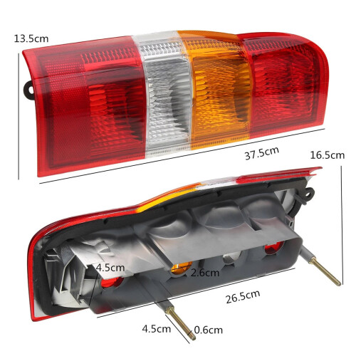 2 pezzi fanale posteriore per auto luce freno per Transit MK6 2000-2006 2
