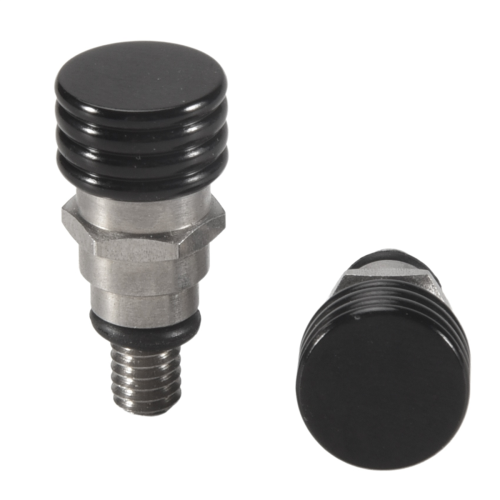 Motocross M4X7mm Gaffel Udluftningsventiler Til 85 125 144 Sort 2