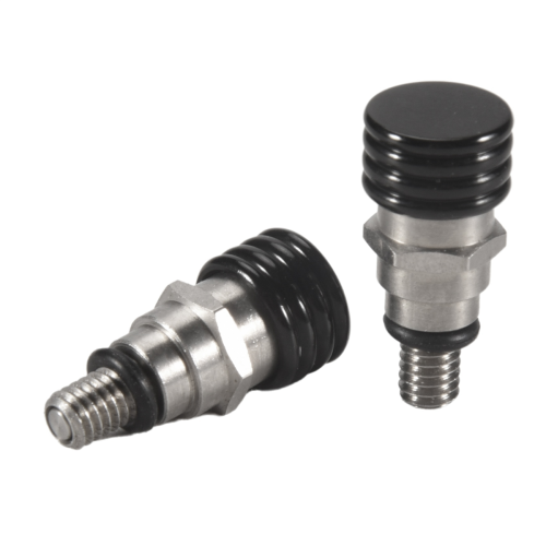 Motocross M4X7mm Gaffel Udluftningsventiler Til 85 125 144 Sort 1