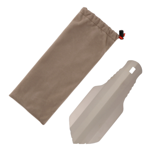 Buitenpoepschep/troffel multitool voor wandelen, kamperen en overleven 1