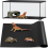 Krybdyrmåtte til leopardgekko, 45,7 x 182,9 cm, sort 1