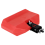 Drum Cow Bell, Plastic Percussion Instruments Block Noise Makers Red 4