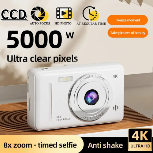 4K Digital Camera Portable Retro Entry-Level Camera,A 1