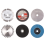 6Pcs 75mm for 10mm Bore Angle Grinder Metal Circular Saw Blade 1