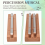 Conjunto de 2 peças de campainha de mão: instrumento de percussão com 1 tom + 2 tons 4