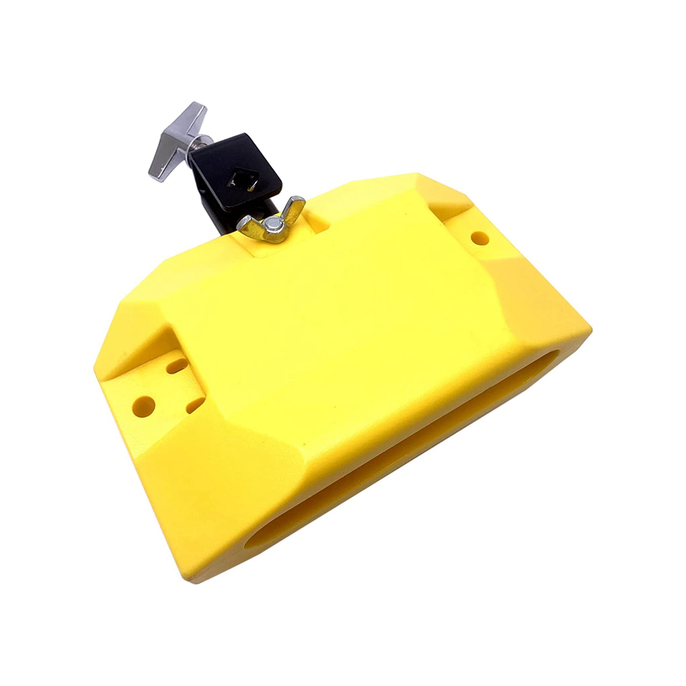 Jam Drum Block Strumento Musicale A Percussione Con 3 Lati, Giallo-image