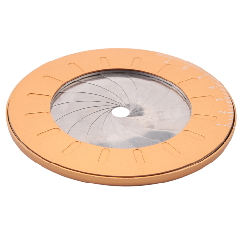 Adjustable Round Drawing Ruler 10mm to 77mm Rotatable Compass Ruler 2