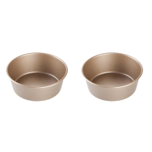 2 stuks hamburgervorm cirkel sjabloon roestvrij staal steelpan bol