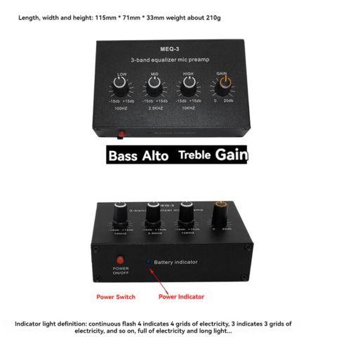 Live Sound Card Amplifier Speaker Dynamic Microphone Amplifier 2