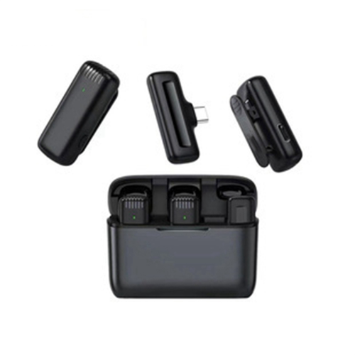 J13 Wireless Lavalier Microphone Portable Audio and Video Receiver 1