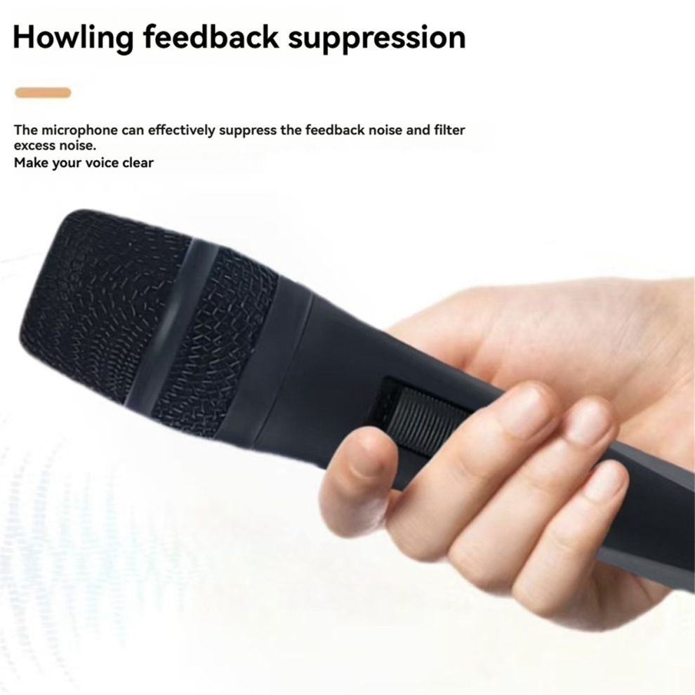 Microfono Karaoke Con Interruttore Microfono Dinamico Cablato-image