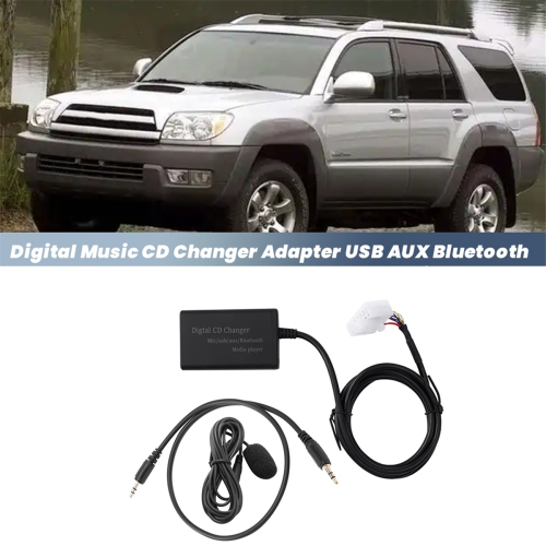 (5 + 7) Ben Bil Digital Musik CD-skifter Adapter til 2