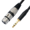 TRS 6,35 mm til XLR 3-bens kabel balanceret XLR til jack 6,35 mm 5 m 6