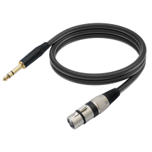 Cavo TRS da 1/4 di pollice a XLR a 3 pin, XLR bilanciato a Jack da 6,35 mm, 5 m