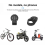 Autostuurbediening 5 toetsen Bluetooth-afstandsbediening 4