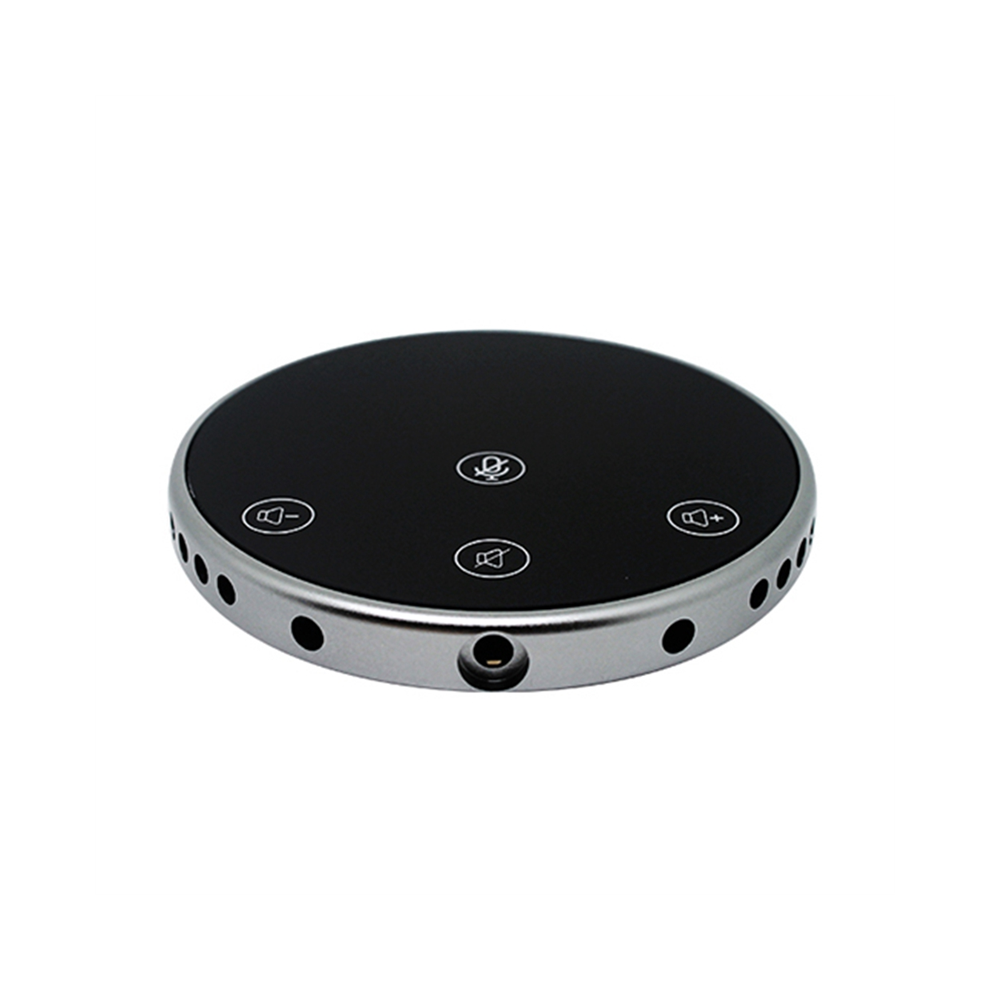 Microphone Usb Mic Desktop Omnidirectional Voice Pickup Touch Keys Black 4714159493885