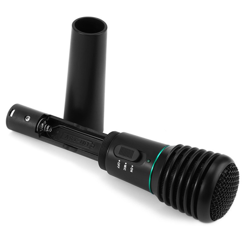 Microfono dinamico wireless cablato, amplificatore per altoparlanti Bluetooth 2