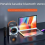 Mini Karaoke Machine Set Bluetooth Speaker Colorful Light Surround B 3