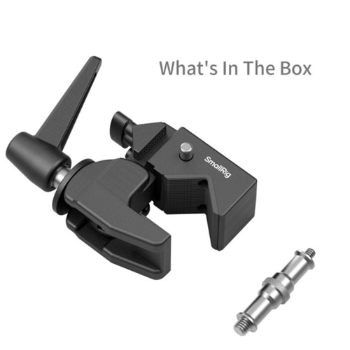 Kit Super Clamp, carico 15 kg, per telecamere, microfoni 2