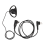 2 Pin Advanced D Shape Clip-Ear Ptt Headset Earpiece Mic For 1