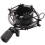 Load Mic Microfoon Shock Mount Clip Houder Stand Radio Zwart 3