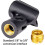 4-delt mikrofonklipsholder med 5/8 tommer til 3/8 tommer adapter 2