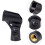 4-delt mikrofonklipsholder med 5/8 tommer til 3/8 tommer adapter 3