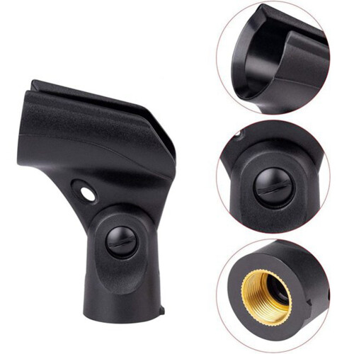 4-delt mikrofonklipsholder med 5/8 tommer til 3/8 tommer adapter 2