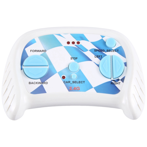 Παιδικό ηλεκτρικό αυτοκίνητο 2.4G Bluetooth τηλεχειριστήριο, μπλε έλεγχος 2