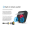 Portable CD Player Bluetooth Speaker Stereo LED Screen EU Plug 6