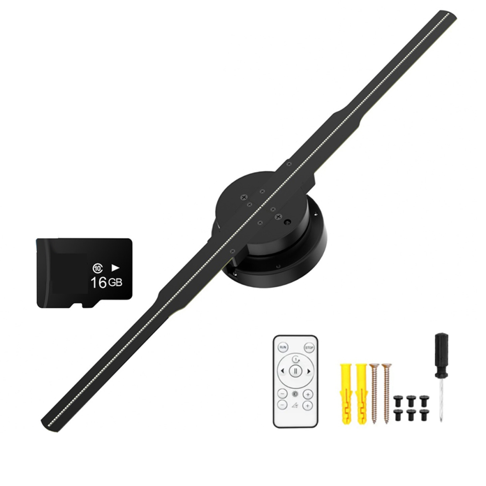 Proyector HolográFico 3D Con Reproductor HolográFico De 244 Led De IluminacióN, Enchufe BritáNico-image