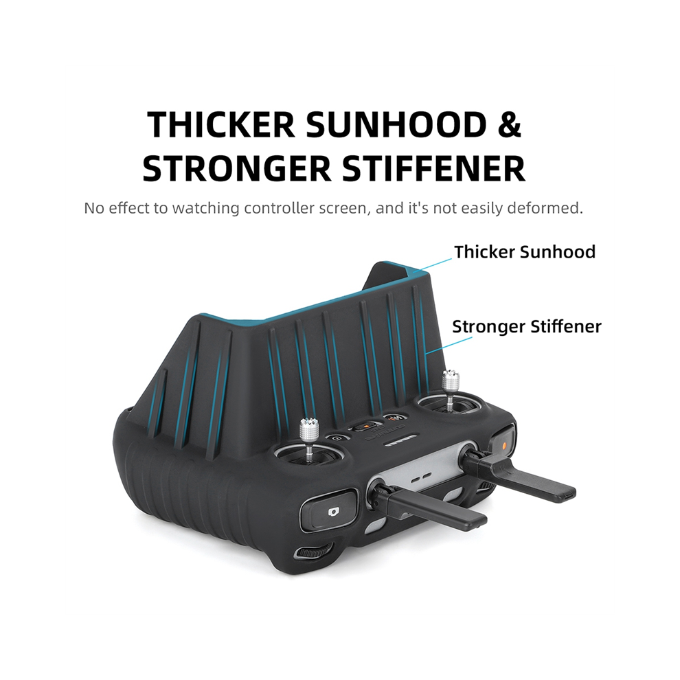 Per Rc 2 Custodia Protettiva In Silicone Senza Cover, Nera