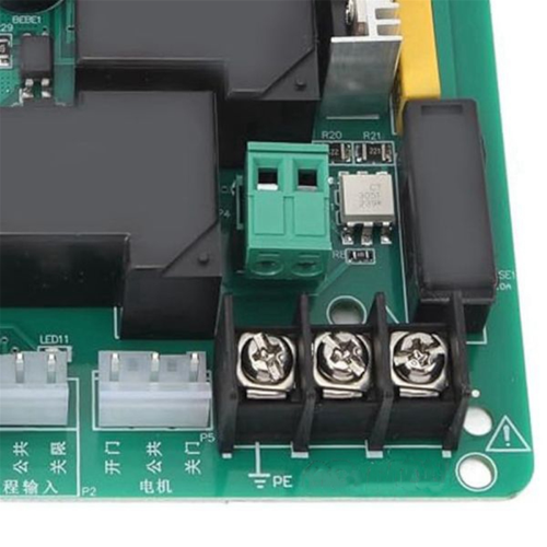 Riadiaca doska obvodu, Riadiaca doska automatického otvárača dverí, 220 V 1