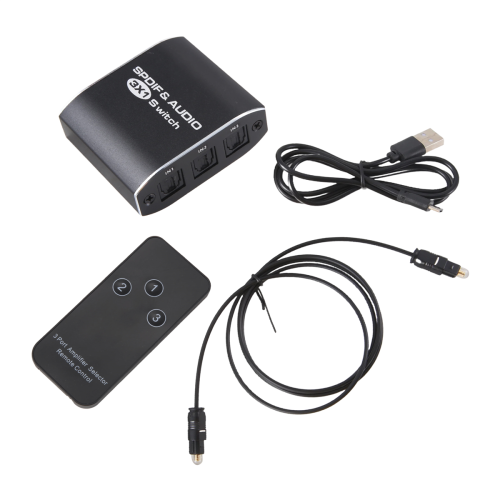 Splitter ottico SPDIF e audio switch out per HDTV DVD 2