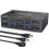 KVM-switch med dobbelt skærm DisplayPort, 4 USB 3.0 1