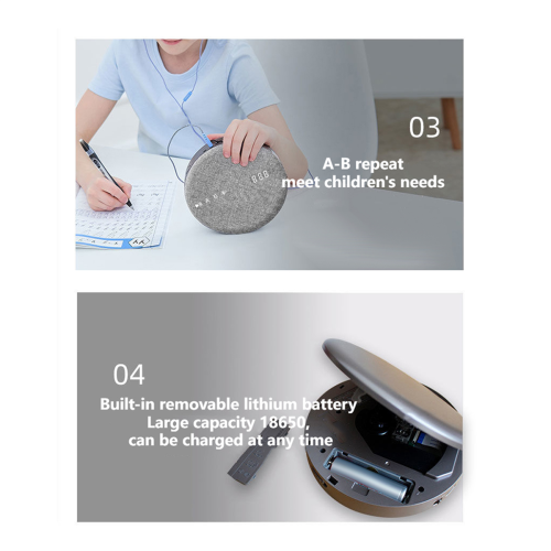 Multifunktionel DVD/VCD-afspiller, trådløs, Bluetooth, USB, læser, blå 2
