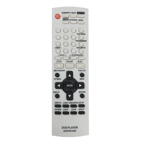 Remote Control Replacement EUR7631020 for DVD-S24 DVD-S27