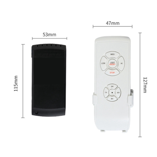 Kit telecomando per ventilatore da soffitto, telecomando universale per ventilatore da soffitto 2